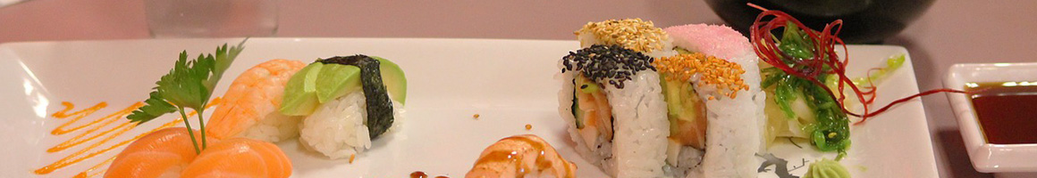 Eating Japanese Sushi at The IZAKA-YA by KATSU-YA West Hollywood restaurant in Los Angeles, CA.